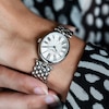 Thumbnail Image 3 of Ladies' Frederique Constant Classics Oval Watch with Mother-of-Pearl Dial (Model: FC-200MPW2V6B)