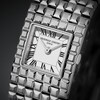 Thumbnail Image 5 of Ladies' Frederique Constant Carrée Manchette Analog Watch with White Dial (Model: FC-200WR1MC6B)