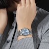Thumbnail Image 4 of Ladies' Frederique Constant Highlife 1/20 CT. T.W. Diamond Analog Watch with Blue Dial (Model: FC-240LND2NH26B)