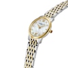 Thumbnail Image 2 of Ladies' Frederique Constant Slimline 1/20 CT. T.W. Diamond Watch with Mother-of-Pearl Dial (Model FC-220MPWD1S23B)