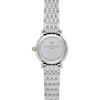 Thumbnail Image 3 of Ladies' Frederique Constant Slimline 1/20 CT. T.W. Diamond Watch with Mother-of-Pearl Dial (Model FC-220MPWD1S23B)