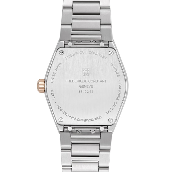 Ladies' Frederique Constant Highlife 1/20 CT. T.w. Diamond Watch with Mother-of-Pearl Dial (Model: Fc-240Mpwd2Nh22B)
