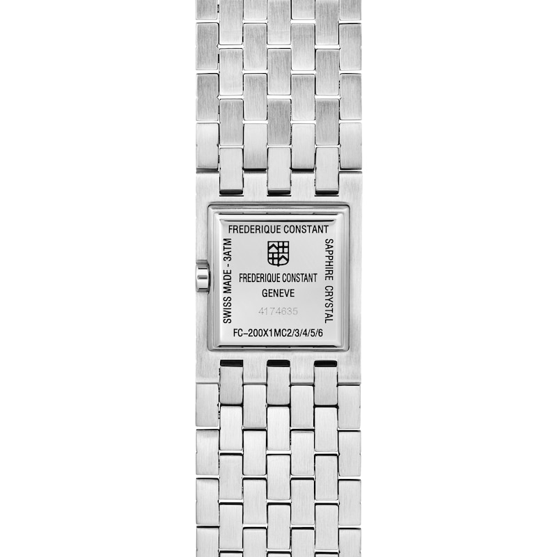 Main Image 3 of Ladies' Frederique Constant Carrée Manchette Analog Watch with Green Malachite Dial (Model: FC-200MA1MC6B)