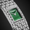 Thumbnail Image 4 of Ladies' Frederique Constant Carrée Manchette Analog Watch with Green Malachite Dial (Model: FC-200MA1MC6B)