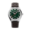 Thumbnail Image 1 of Men's Frederique Constant Healey Analog Watch with Green Dial and Brown Leather Strap (Model: FC-301HGRS5B26)