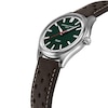 Thumbnail Image 2 of Men's Frederique Constant Healey Analog Watch with Green Dial and Brown Leather Strap (Model: FC-301HGRS5B26)