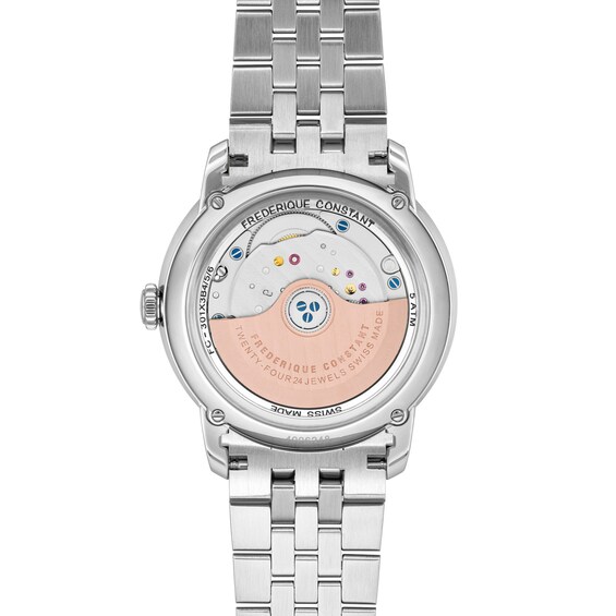 Unisex Frederique Constant Classics Premiere Automatic Watch with Salmon Dial (Model: Fc-301Sal3B6B)
