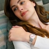 Thumbnail Image 5 of Ladies' Frederique Constant Classics Slimline 5/8 CT. T.W. Diamond Analog Watch with Pink Dial (Model: FC-220LPD1SD26B)