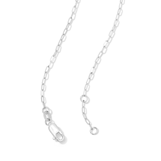 1 CT. T.w. Lab-Grown Diamond Scatter Dangles Necklace in 10K White Gold (F/Vs2)