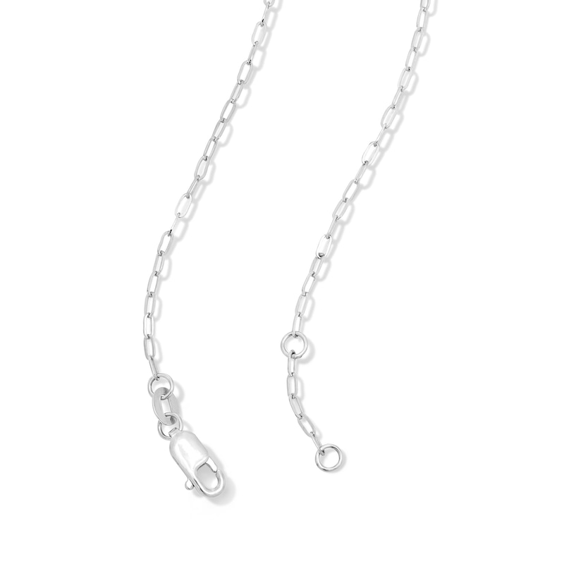 Main Image 3 of 1 CT. T.W. Lab-Grown Diamond Scatter Dangles Necklace in 10K White Gold (F/VS2)
