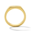 Thumbnail Image 3 of 1/10 CT. T.W. Lab-Grown Diamond Double Stripe Ring in Sterling Silver with 14K Gold Plate (F/VS2)