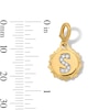 Thumbnail Image 3 of 1/20 CT. T.W. Pavé Lab-Grown Diamond Initial “S” Star Frame Necklace Charm in 10K Gold (F/VS2)