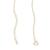 Thumbnail Image 2 of 1/2 CT. T.W. Certified Lab-Grown Diamond Drilled Solitaire Necklace in 10K Gold (F/VS2)