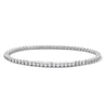 Thumbnail Image 1 of 4 CT. T.W. Lab-Grown Diamond Seamless-Look Tennis Bracelet in 10K White Gold (F/VS2)