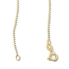 Thumbnail Image 2 of 2-1/2 CT. T.W. Certified Lab-Grown Diamond Drilled Station Necklace in 10K Gold (F/VS2)