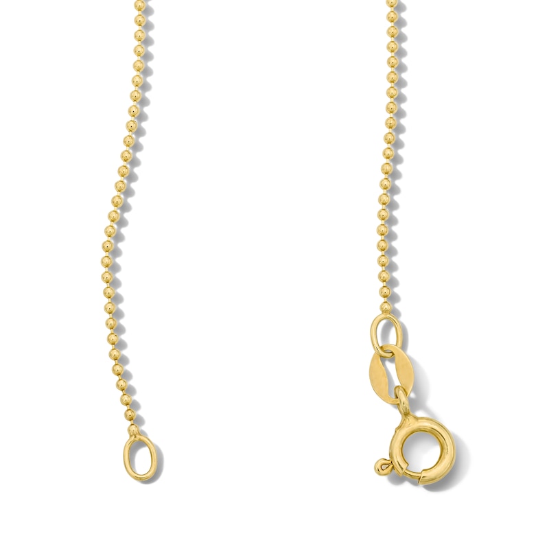 Main Image 2 of 2-1/2 CT. T.W. Certified Lab-Grown Diamond Drilled Station Necklace in 10K Gold (F/VS2)