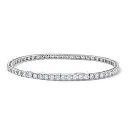 6 CT. T.W. Lab-Grown Diamond Seamless-Look Tennis Bracelet in 10K White Gold (F/VS2)