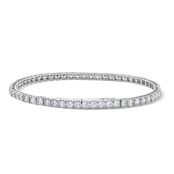 6 CT. T.w. Certified Lab-Grown Diamond Seamless-Look Tennis Bracelet in 10K Gold (F/Vs2