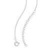 Thumbnail Image 3 of 1/2 CT. T.W. Lab-Grown Diamond Solitaire Necklace in Sterling Silver (F/VS2)