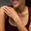 Thumbnail Image 2 of 2 CT. T.W. Lab-Grown Diamond Seamless-Look Tennis Bracelet in 10K Gold (F/VS2)