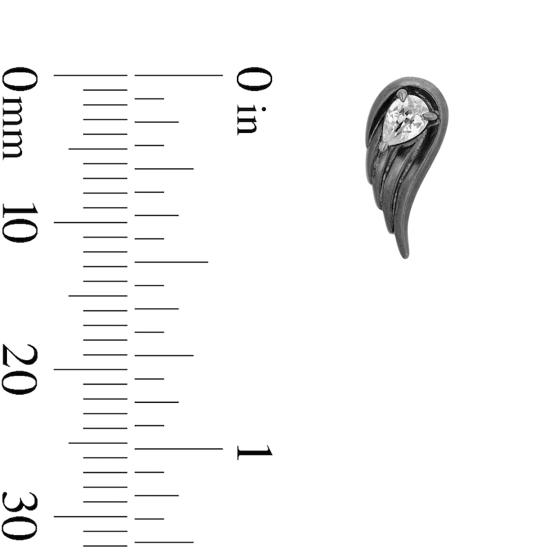Main Image 8 of Enchanted Star Villains Maleficent 1/2 CT. T.W. Lab-Grown Diamond Wings Set in Sterling Silver (F/VS2)