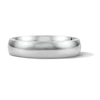 Thumbnail Image 1 of 5.0mm Engravable Low-Dome Wedding Band in Sterling Silver (1 Line)