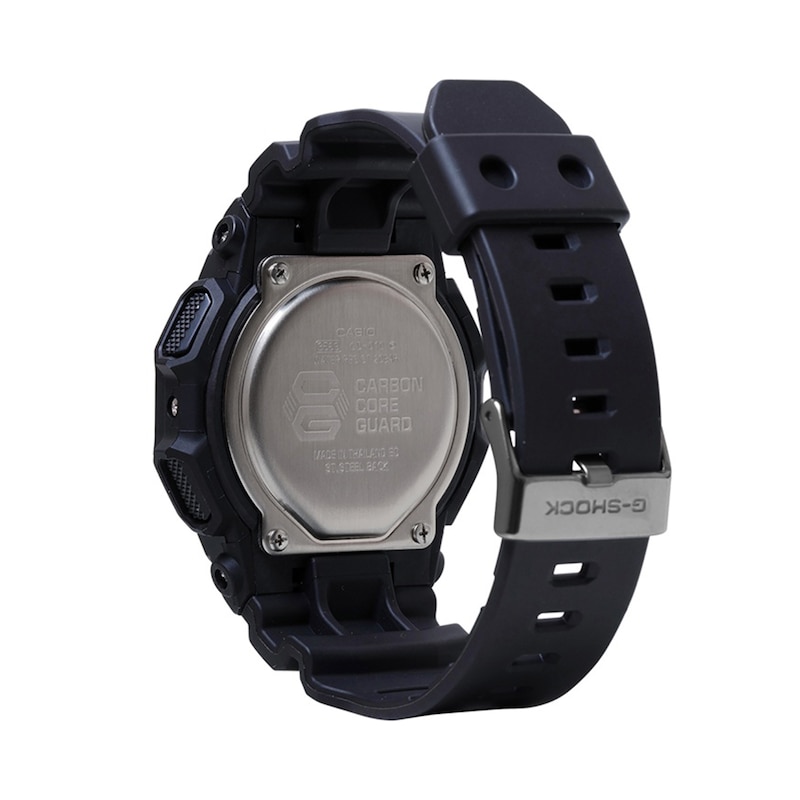 Main Image 2 of Men’s Casio G-Shock Digital Watch with Red Dial and Black Resin Strap (Model: DW5600BBR-1)