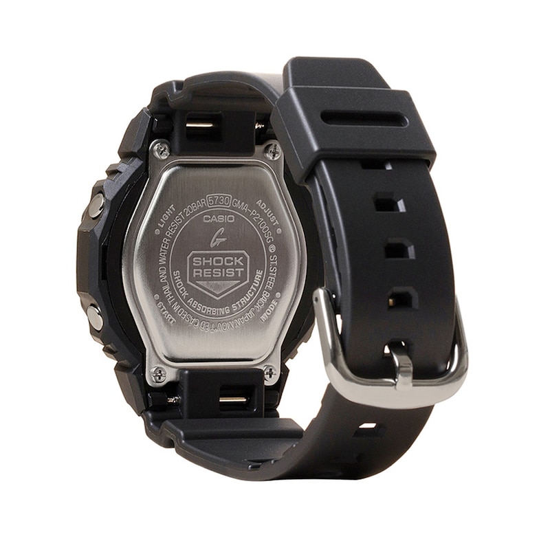 Main Image 2 of Ladies’ Casio G-Shock Hybrid Iridescent Dial Watch with Black Resin Strap (Model: GMAP2100PC1A)