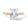 Thumbnail Image 1 of 2-3/4 CT. T.W. Radiant-Cut Certified Lab-Grown Diamond Hidden Frame Engagement Ring in 14K Gold (F/VS2)