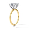 Thumbnail Image 5 of 2-3/4 CT. T.W. Radiant-Cut Certified Lab-Grown Diamond Hidden Frame Engagement Ring in 14K Gold (F/VS2)