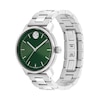 Thumbnail Image 2 of Men's Movado Bold® Analog Watch with Green Dial and Stainless Steel Bracelet (Model: 3601308)