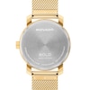 Thumbnail Image 3 of Men's Movado Bold® Analog Watch with Gunmetal Dial and Gold-Tone IP Stainless Steel Mesh Bracelet (Model: 3601309)