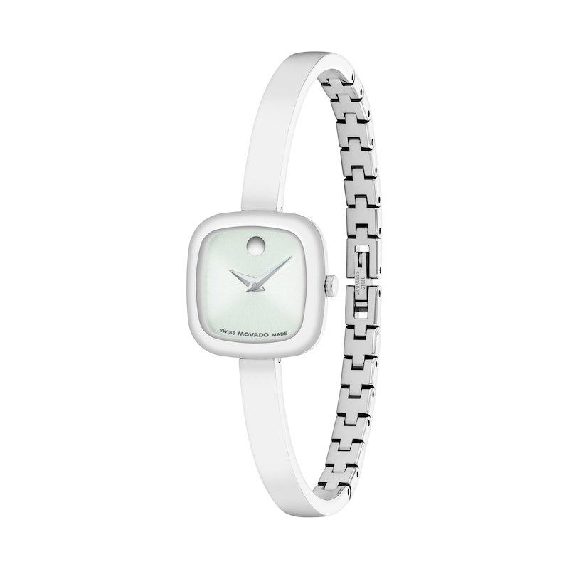 Main Image 2 of Ladies’ Movado Museum® Classic Bangle Bracelet Analog Watch with Champagne Dial (Model: 0608058)