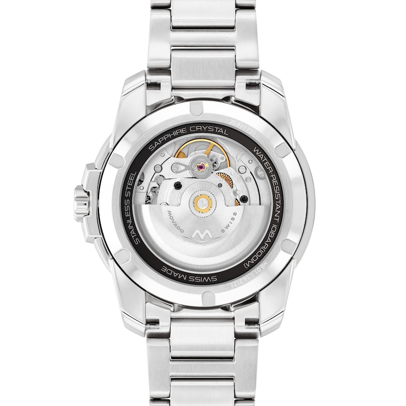 Main Image 3 of Men's Movado Bold® Verso Automatic Watch with Green Textured Dial (Model: 3600962)