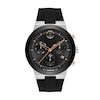 Thumbnail Image 1 of Men's Movado Bold® Fusion Chronograph Watch with Black Dial and Black Silicone Strap (Model: 3601330)