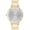 Thumbnail Image 3 of Ladies' Movado Bold® Evolution 2.0 Gold-Tone IP & Taupe Ceramic Analog Watch with Taupe Dial and Crystal Bezel (Model: 3601301)
