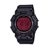 Thumbnail Image 1 of Men’s Casio G-Shock Black Resin Digital Watch with Red Dial (Model: GD010BBR-1)
