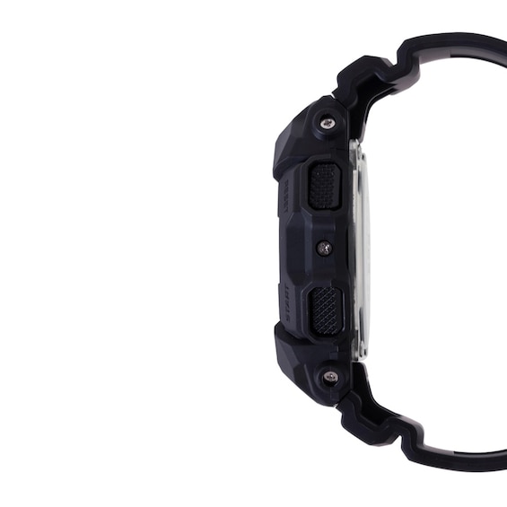 Men’s Casio G-Shock Black Resin Digital Watch with Red Dial (Model: Gd010Bbr-1)