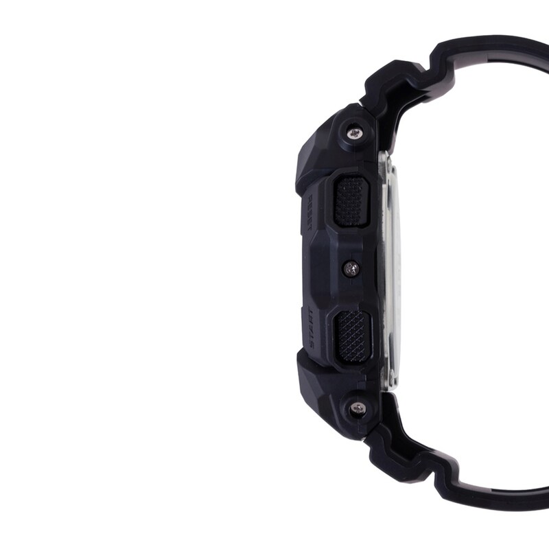 Main Image 3 of Men’s Casio G-Shock Black Resin Digital Watch with Red Dial (Model: GD010BBR-1)