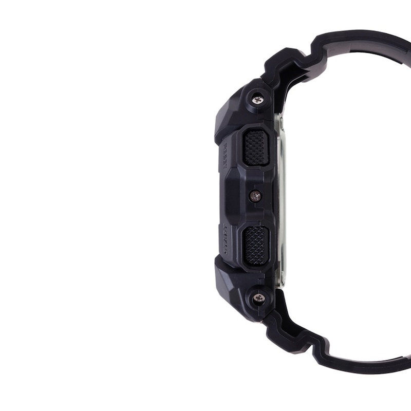 Main Image 3 of Men’s Casio G-Shock Black Resin Digital Watch with Gold-Tone Dial (Model: GD010GB-1A9)