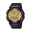 Thumbnail Image 1 of Men’s Casio G-Shock Black Resin Hybrid Watch with Gold-Tone Dial (Model: GA010GGB-1A9)