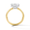 Thumbnail Image 3 of 3 CT. T.W. Cushion-Cut Certified Lab-Grown Diamond Solitaire Engagement Ring in 14K Gold (F/VS2)