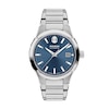 Thumbnail Image 1 of Men's Movado Museum® Imperiale Watch with Blue Dial and Stainless Steel Bracelet (Model: 0608048)