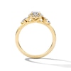 Thumbnail Image 2 of 3/4 CT. T.W. Certified Lab-Grown Diamond Cushion Frame Engagement Ring in 14K Gold (F/VS2)