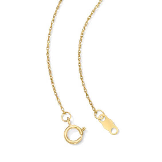 Pear-Shaped Peridot and Lab-Grown Diamond-Accent Pendant in 10K Gold