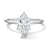 Thumbnail Image 1 of 1-3/4 CT. T.W. Marquise-Cut Certified Lab-Grown Diamond Hidden Frame Engagement Ring in 14K White Gold (F/VS2)