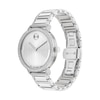 Thumbnail Image 2 of Ladies' Movado Bold® Evolution 2.0 Analog Watch with Silver-Tone Dial and Crystal Bezel (Model: 3601277)