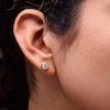 Thumbnail Image 2 of 5/8 CT. T.W. Certified Lab-Grown Diamond Frame Stud Earrings in 10K Gold (F/SI2)