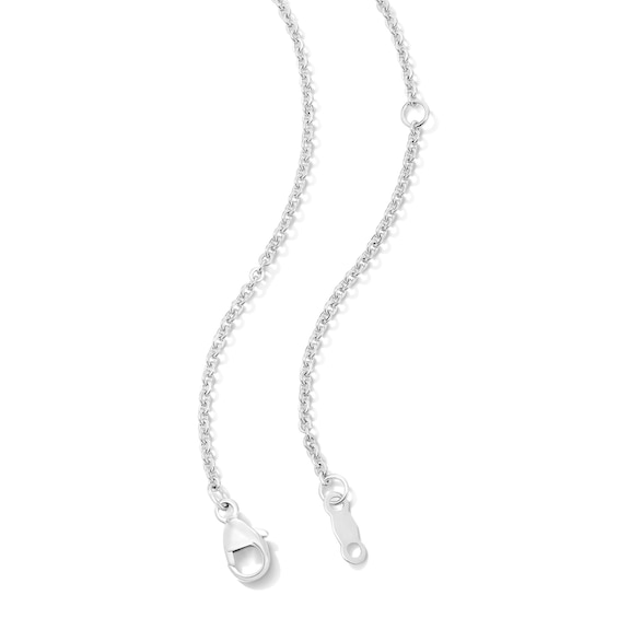 1/2 CT. T.w. Certified Lab-Grown Diamond Solitaire Necklace in Sterling Silver (F/Vs2) - 19"