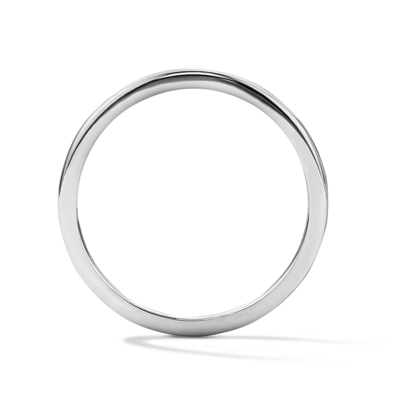Main Image 3 of 1.0mm Classic Wedding Band in 10K White Gold